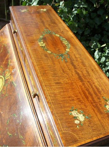 Maple & Co. Writing Desk/Bureau -SOLD-