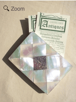 A Victorian Mother of Pearl Card Case