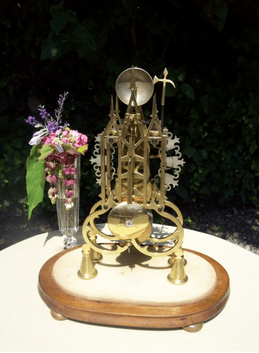 An 8 Day Skeleton Clock