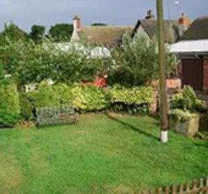 outside view of corner farm antiques