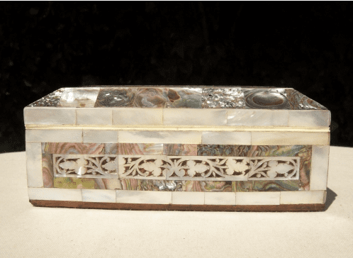 A Mother of Pearl Casket