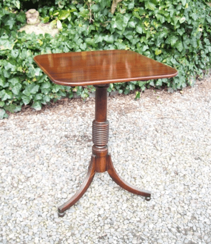 Mahogany Tilt Top Table