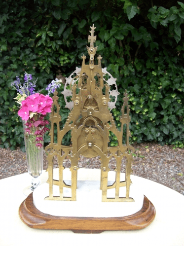 An 8 Day Skeleton Clock -SOLD-