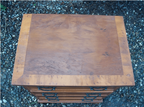 Yew Wood Chest -SOLD-