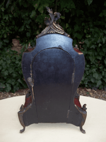 Tortoiseshell Mantle Clock -SOLD-