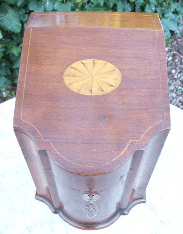 An Early 20th Century Mahogany Stationery Box