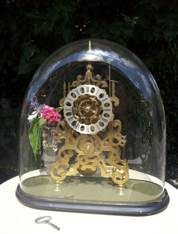 An 8 Day Skeleton Clock