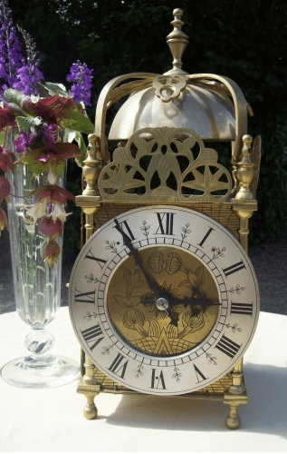 An 8 Day Lantern Clock & Bracket