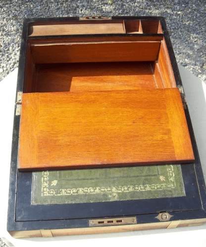 A Victorian Walnut Writing Slope -SOLD-