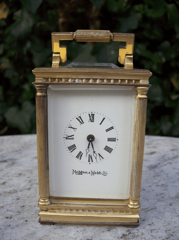 8 Day Miniature Carriage Clock -SOLD-