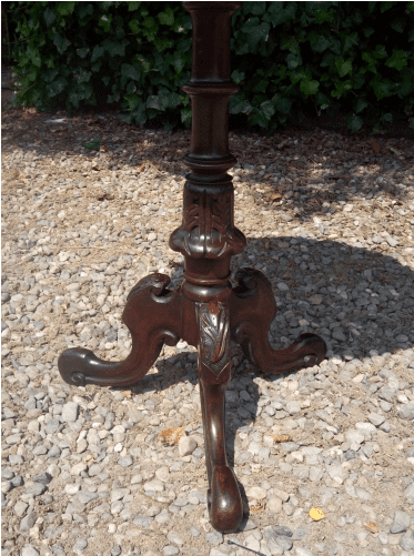 Walnut Tripod Table