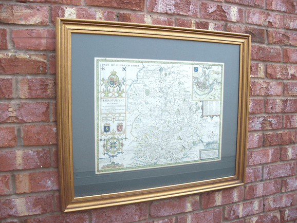 Map of Shropshire