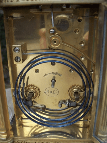 An 8 Day Brass Carriage Clock -SOLD-