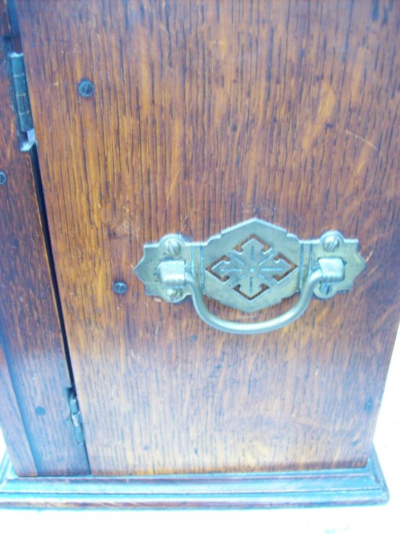 Oak Smoker's Cabinet