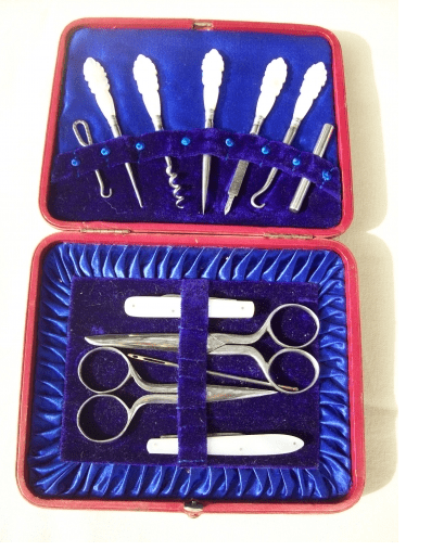 Edwardian Sewing/Manicure Set