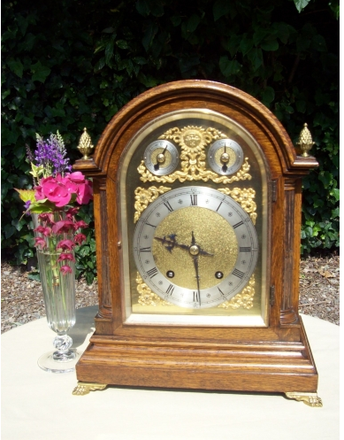 An 8 Day Oak Bracket Clock
