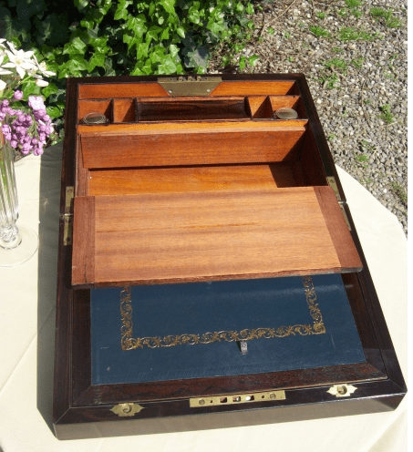 A Victorian Coromandel Writing Slope
