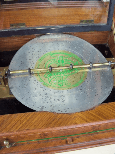 19thC Walnut Symphonium -SOLD-