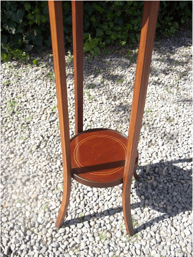  Mahogany Plant Stand/Torchere -SOLD-
