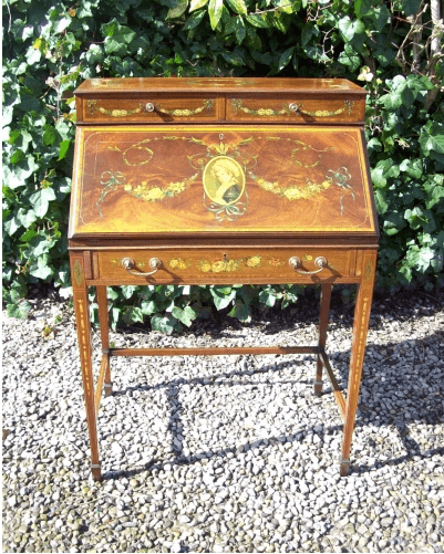 Maple & Co. Writing Desk/Bureau -SOLD-