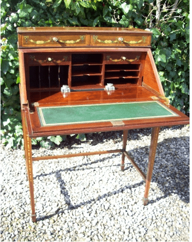 Maple & Co. Writing Desk/Bureau -SOLD-