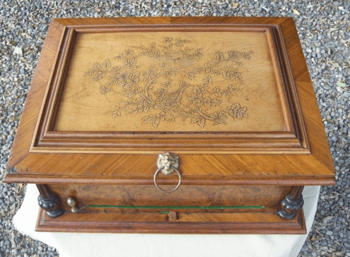 19thC Walnut Symphonium -SOLD-