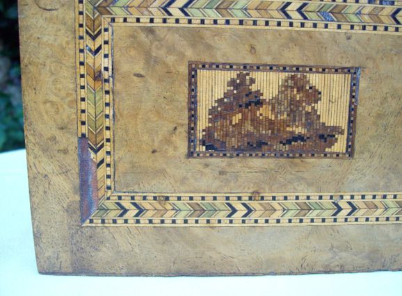 A Tunbridge Ware Vanity Sewing Box