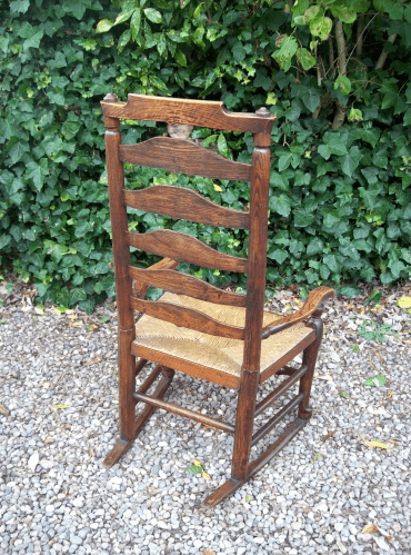 An Oak Rocking Chair