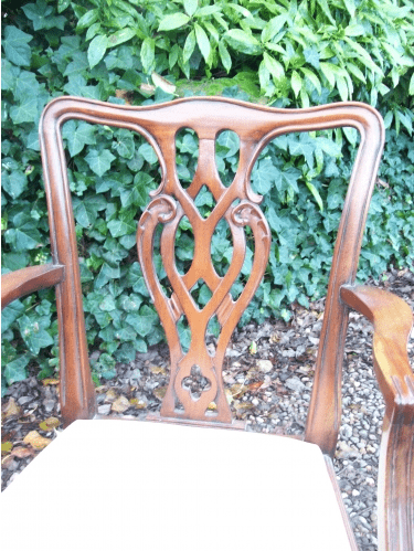 A Set of 10 Mahogany Chairs