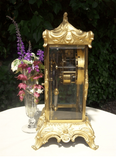 A French Ormolu Four Glass Clock