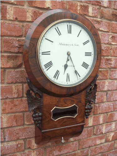 8 Day Wall Clock Mummery & Son (Stafford)