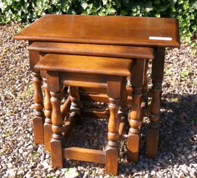 Oak Nest of Tables