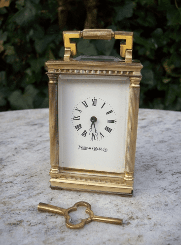 8 Day Miniature Carriage Clock -SOLD-