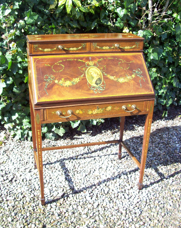 Maple & Co. Writing Desk/Bureau -SOLD-