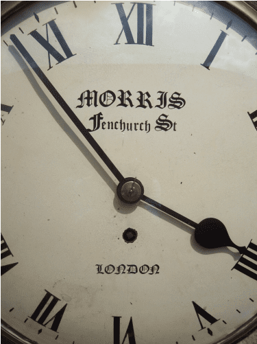 8 Day Wall Clock Morris (London)