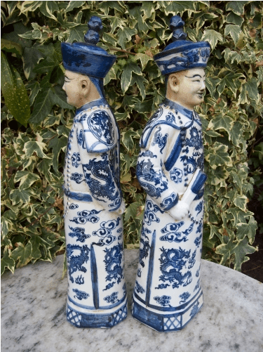 A Pair of Oriental Figures