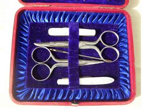 Edwardian Sewing/Manicure Set