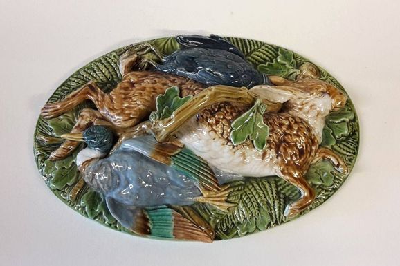 A Victorian Minton Majolica Game Tureen -SOLD-