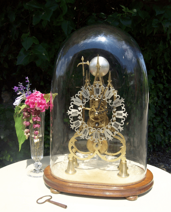 An 8 Day Skeleton Clock