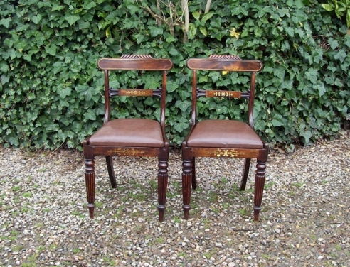 A Pair of Regency Chairs