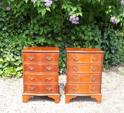 Yew Chest of Drawers -SOLD-