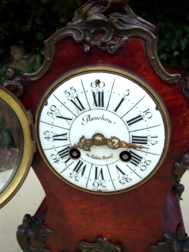 Tortoiseshell Mantle Clock -SOLD-