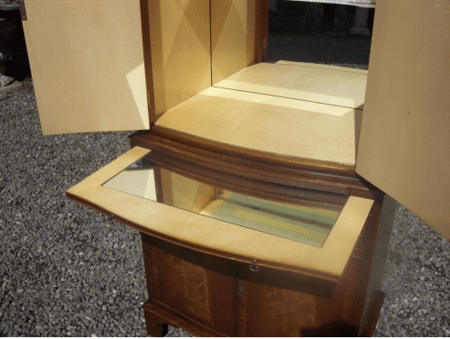 A Mahogany Cocktail Cabinet