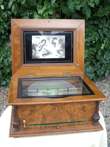 19thC Walnut Symphonium -SOLD-