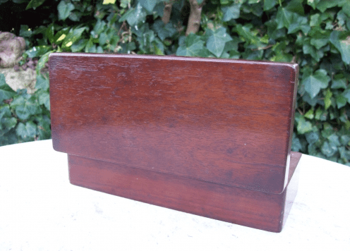 Mahogany Lidded Box -SOLD-
