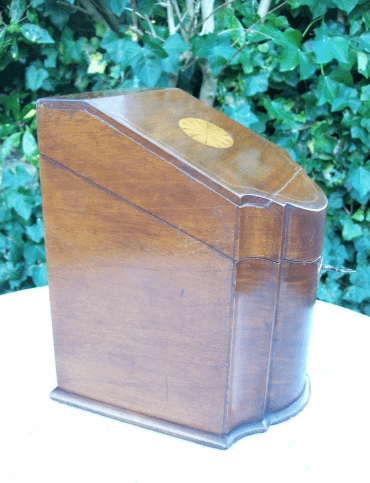 An Early 20th Century Mahogany Stationery Box