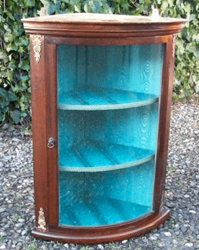  A Mahogany Corner Cabinet -SOLD-