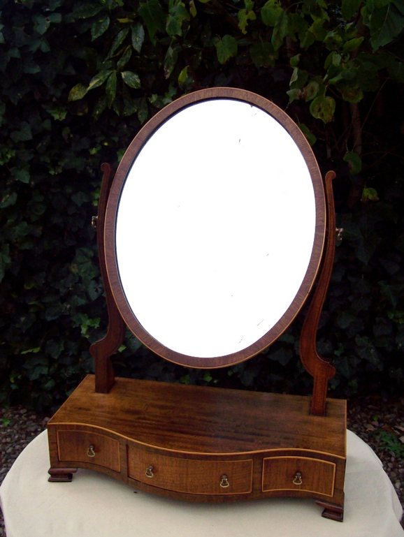 Mahogany Vanity Mirror - SOLD-