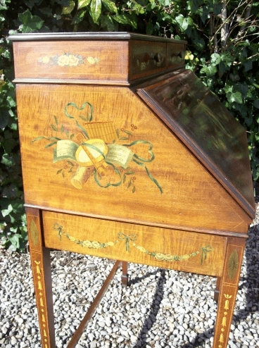 Maple & Co. Writing Desk/Bureau -SOLD-