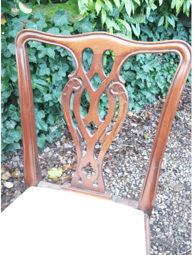 A Set of 10 Mahogany Chairs